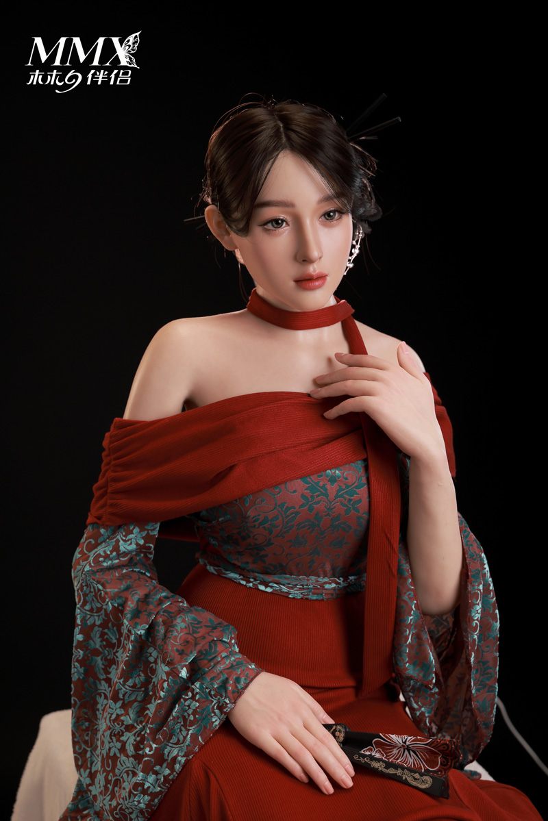 MMX 163cm Mengqi Enhanced Makeup Silicone Sex Doll