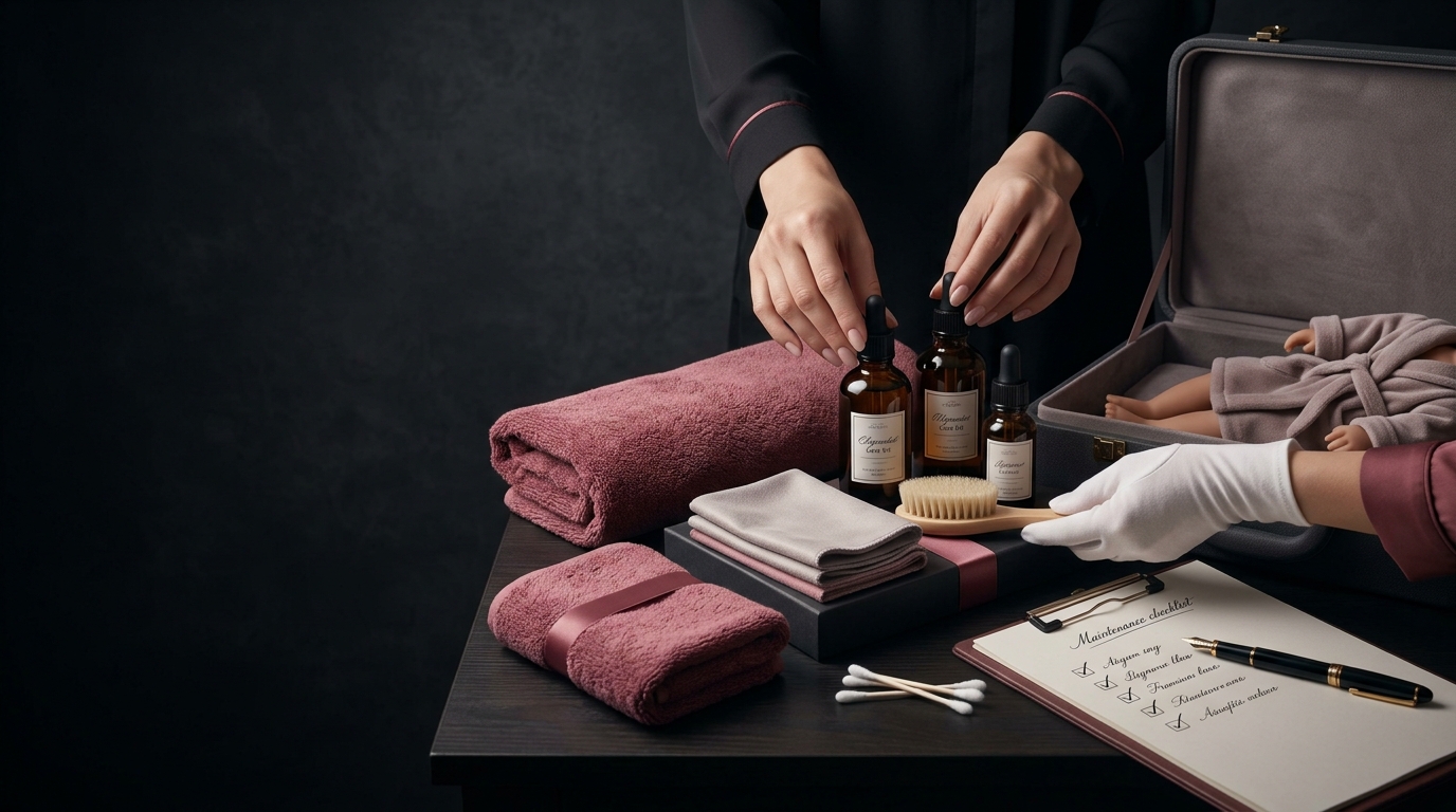 アダルトドールのメンテナンス：クリーニングと保管チェックリスト